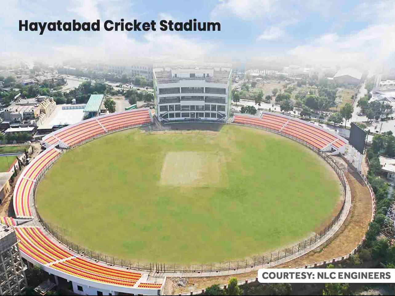 NLC completes Hayatabad Cricket Stadium